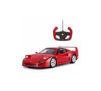 Mando a distancia de radio a escala 1/14 Ferrari F40 con licencia RC modelo de coche con controlador de luz frontal abierto/cerrado (rojo), unisex-niños