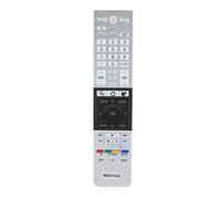Mando a Distancia de Reemplazo para Televisores Toshiba,Reemplazo Mando a Distancia para Toshiba 4K Ultra HD TV CT-90430 CT-90429 CT-90427 CT-90428 CT-90444, Plata