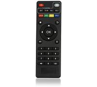 Mando a Distancia de Repuesto 3 en 1 para Android Box x96 Mini - Compatible con MXQ Pro H96+ M9X X96 M8 - Negro