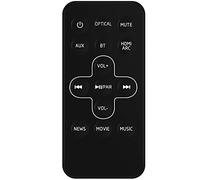 Mando a distancia de repuesto aplicable para barra de sonido TCL Alto 5 TS5000 TS501 de 2.0 canales/Alto 5+ TS5010 de 2.1 canales de cine en casa