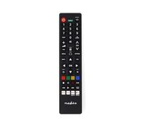 Mando a Distancia de Repuesto - Apto para: Panasonic/Sharp - Preprogramado - 1 Dispositivo Disney + Button/Netflix Button/Rakuten TV Button/Youtube Button - Infrarrojo - Negro