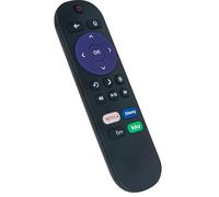 Mando a Distancia de Repuesto Aptos para TCL Roku Smart TV 55S421 70S42 50S421 32S321 43S421 65S421 32D2900 32S301 55D2900U 55S401 65D2930U 32S327 32S3750 32S3850A 32S3850P 55UP130