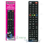 Mando a Distancia de Repuesto BRAVO BRAND 6 COMPATIBILE TV A Marca TELEFUNKEN