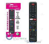 Mando a Distancia de Repuesto BRAVO ORIGINAL 6 COMPATIBILE TV A Marca TELEFUNKEN