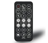 Mando a distancia de repuesto compatible con Polk Audio Surroundbar 3000 5000; para barra de sonido Polk Magnifi 1 ONE Omni SB1 SB1+ RE8112-1; para barra de sonido Polk Signa 1 Solo