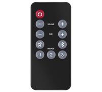 Mando a distancia de repuesto compatible con subwoofer Polk Audio Soundbar RE15031, RE1305-2, RE1305-1, 3000, 4000, 6000, 5000, 6500, 6500BT, ONE Step, SB6000IHT, SB4000IHT, SB3000IHT