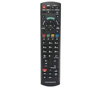 Mando a distancia de repuesto, de VINABTY, modelo N2QAYB000752 N2QAYB000753, para Panasonic TX-L32ET5, TX-L37ET5, TX-L42ET5, TX-L42ETW5, TX-L47ET5, TX-L47ETW5, TX-L55ET5, TX-L55ETW5, TX-LR32ET5, TX-LR42ET5, TX-LR47ET5 y TX-LR55ET5