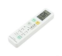 Mando a distancia de repuesto para aire acondicionado compatible con múltiples modelos. Cuenta con diseño ergonómico, señal estable y función de memoria (B)