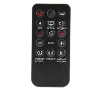 Mando a distancia de repuesto para barra de sonido JBL Cinema. Funciona como el mando original. Incluye batería CR2025. Fácil de usar. No requiere