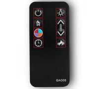 Mando a distancia de repuesto para chimenea eléctrica de llama real 9220E-AGR, 9220E-CHIC, 9220E-W, 5910E, 6030E, 6030E-W, 5950E, 1750E, 3750E-O, 3750E-DE, 3750, 3750E, 3850E-TT FE,277 0E, 7330E