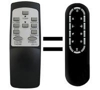 Mando a distancia de repuesto para chimenea eléctrica Dimplex, 3001250100RP, compatible con modelos PF2325, PF3033 y XLF