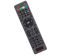 Mando a distancia de repuesto para MAG254 MAG250 255/256 / 257/260 / 275/349 / 350/351 / 352 OTT TV Box IPTV Set-Top Box, Negro_Regalo especial