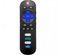 Mando a distancia de repuesto para Roku TV, RC280, compatible con TCL/Hisense/ONN Roku TV, mando a distancia por infrarrojos con Netflix/YouTube/Disney+/Hulu, Plug & Play sin programación