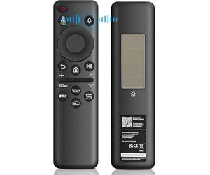 Mando a distancia de repuesto para Samsung BN59-01432A con carga solar y control por voz para Smart TV Samsung