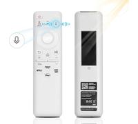 Mando a distancia de repuesto para Samsung BN59-01432A, mando a distancia de voz de carga solar para Samsung Smart TV, universal para mandos Sam-Sung Neo LED Smart 4K HD TV White