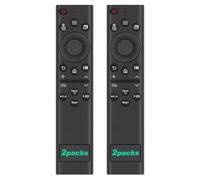 Mando a distancia de repuesto para Samsung TV compatible con Samsung Crystal QLED OLED Curved HDTV 4/8K UHD Curved Frame Smart TV Serie (2 unidades)