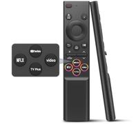 Mando a distancia de repuesto para Samsung TV, universal, para televisores | Garantía de 1 año | Funciones idénticas al original | Para televisores inteligentes Crystal, Frame, Neo Samsung 2019-2026
