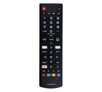 Mando a Distancia de Repuesto para televisor, Mando a Distancia Negro for 55UM6900PUA 43UM7100PUA 55UM7200PUA 43UM7300PUA 50UM7310PUA AKB75675304