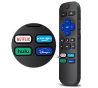 Mando a distancia de repuesto para televisores inteligentes Roku: configuración y entretenimiento sin complicaciones, con accesos directos a
