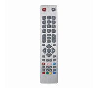Mando a distancia de repuesto para televisores Sharp Aquos, mando portátil inteligente para televisores Sharp, color plata.