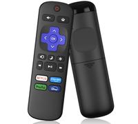 Mando a distancia de repuesto para TV Roku, compatible con televisores inteligentes TCL Roku/Hisense Roku/Onn Roku/Sharp Roku/Element Roku/Westinghouse Roku/Philips Roku/Sanyo Roku (no para Roku Stick