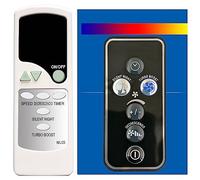 Mando a distancia de repuesto para ventilador Rowenta VU5670 Series VU5670U2 CS-00139696 CS-00142514 VU5670U1/CJ0 VU5670U1/7X0 VU5670U2/CJ0 VU5670U2/7X0