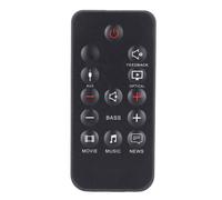 Mando a distancia de repuesto, teclas sensibles para un manejo sencillo, no requiere programación, solución universal para su experiencia de cine