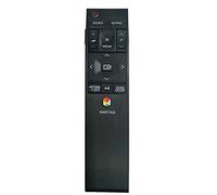 Mando a distancia de TV compatible con Samsung Curved TV BN59-01220E RMCTPJ1AP2 BN5901220E - Mando a distancia inteligente de repuesto, color negro