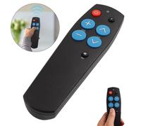 Mando a distancia de TV con botones grandes para personas mayores, fácil de configurar, apto para televisores y dispositivos de cable i