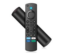 Mando a distancia de voz de repuesto para Fire Smart TV Stick (HD/Lite/2ª/3ª generación/4K/4K Max), para Insignia/Toshiba/Pioneer/Omni QLED Series Fire Smart TV con controlador de voz