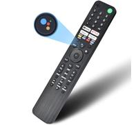 Mando a distancia de voz de repuesto para Sony Smart TV Control: compatible con Sony Bravia OLED LED 4K 8K UHD 2019-2025, para Android Google TV con accesos directos YouTube y Dinsey+, etc.