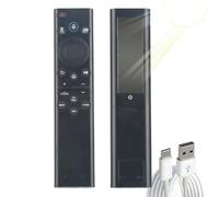 Mando a distancia de voz solar de repuesto para televisores Samsung BN59-01385A (modelos 2018-2026) universal compatible con televisores inteligentes, Neo OLED, The Frame, Crystal UHD 4K/8K