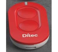Mando a distancia Ditec/Entrematic 433,92Mhz ZEN2R rojo 2 botones con rolling code