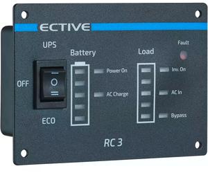 Mando a distancia ective rc 3 con indicador de nivel de carga para inversores