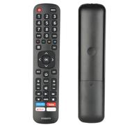 Mando a Distancia EN2BI27H Compatible con Hisense TV 32AE5500F H55B7120 40AE5500F H43B7120 H43B7500 H65B7500 H75B7510 H55B7300 Controlador de Repuesto con Netflix PrimeVideo Youtube Teclas