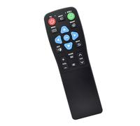 Mando a distancia ergonómico de repuesto con botón grande LCD LED HDTV controlador accesorios control para personas mayores