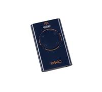 Mando a distancia FAAC XT4 433 SL para abrepuertas de garaje, transmisor inalámbrico de 4 botones, diseño compacto en color negro.