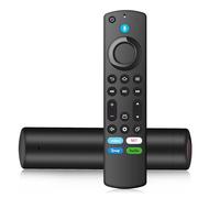 Mando a distancia FireStick de repuesto para todos los Smart TV Stick Fire-Series (4K Max/4K 1ª generación/4K 2ª generación/Lite/HD), TV Cube (1ª/2ª/3ª generación), TV Stick (2ª/3ª generación), para