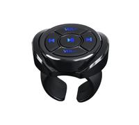 Mando a distancia inalámbrico Bluetooth con botones multimedia, compatible con smartphones y tabletas.