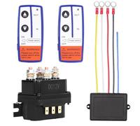 Mando A Distancia Inalámbrico para Cabrestante, Contactor de relé de Solenoide de Cabrestante de 12 V 500 A y Kit de Control Remoto de Cabrestante Inalámbrico de 2 Piezas con 6