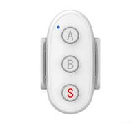 Mando a distancia inalámbrico para cámara Dji Action e Insta360 con función de encendido instantáneo y rango de diez metros, ideal para vlogs selfies y aventuras al aire libre, acabado gris (blanco)