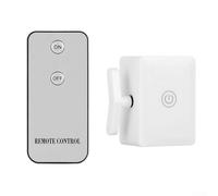 Mando a distancia inalámbrico para controlador de interruptor de 5 a 10 m para el hogar requiere cableado de luz de instalación simple, pared sin módulo, con rendimiento estable e interruptor