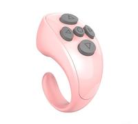 Mando a distancia inalámbrico recargable, compatible con 5 3, compatible con aplicaciones populares, proporciona una conexión estable y un largo funcionamiento de la batería (rosa)