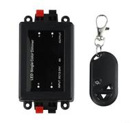 Mando a distancia inalámbrico RF 12V-247 8A para tira de luz LED, interruptor de atenuación RF de un solo color con rango de 15 m, compatible con LED 5050 3528