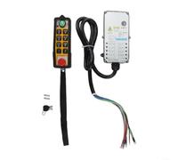Mando a distancia industrial para polipastos y grúas, DC24V/AC220V/AC380V, 800 MHz, para golpes y aceite, modelo YU-8 (380 V)
