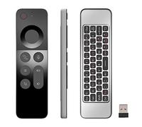 Mando a Distancia Mini Air Fly Mouse con Teclado 2.4G W3 Control de Voz inalámbrico para Android TV Box/Windows/Mac OS/Linux Giroscopio Remoto