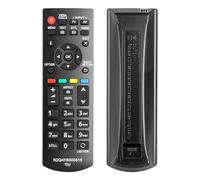 Mando a Distancia N2QAYB000815 Compatible con Panasonic LCD LED TV TX-L39B6E TX-L42B6E TX-L50EM6B TX-L39EM6E TX-L50EM6E TX-L50EM6Y TX-L39B6ES TX-L42B6ES TX-P42X60E TX-P50X60E Reemplazo Controlador
