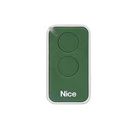 Mando a distancia Nice INTI 2 canales 433,92 MHz, color verde, código : INTI2G