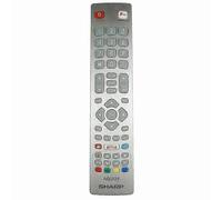 Mando a distancia original SHW/RMC/0121 nuevo, compatible con el televisor LED HD Sharp Aquos y Freeview Play