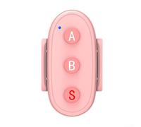 Mando a Distancia para Cámara de Acción para dji e para insta360, Control Un para clic, 30 Días Standby, Alcance 10m, Vlog y Selfie, ABS Negro(Pink)
